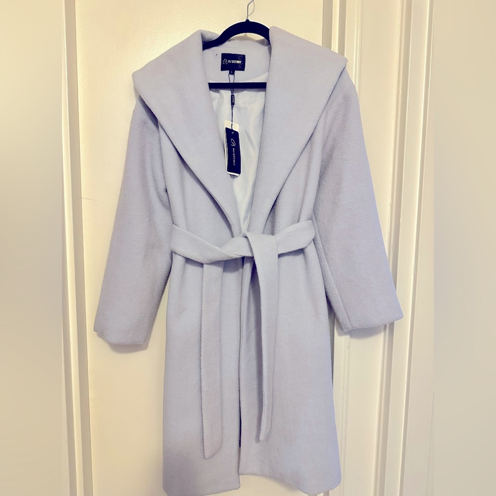 NWT Lilac Coat, L